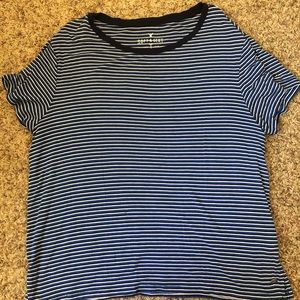 AEO soft and sexy striped tee shirt